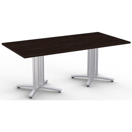Special-T Table, Rectangle, 42inWx84inLx29inH, Ebony Recon SCTS4XRT4284ER